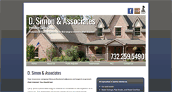 Desktop Screenshot of dsimonassociates.com