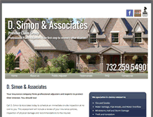 Tablet Screenshot of dsimonassociates.com